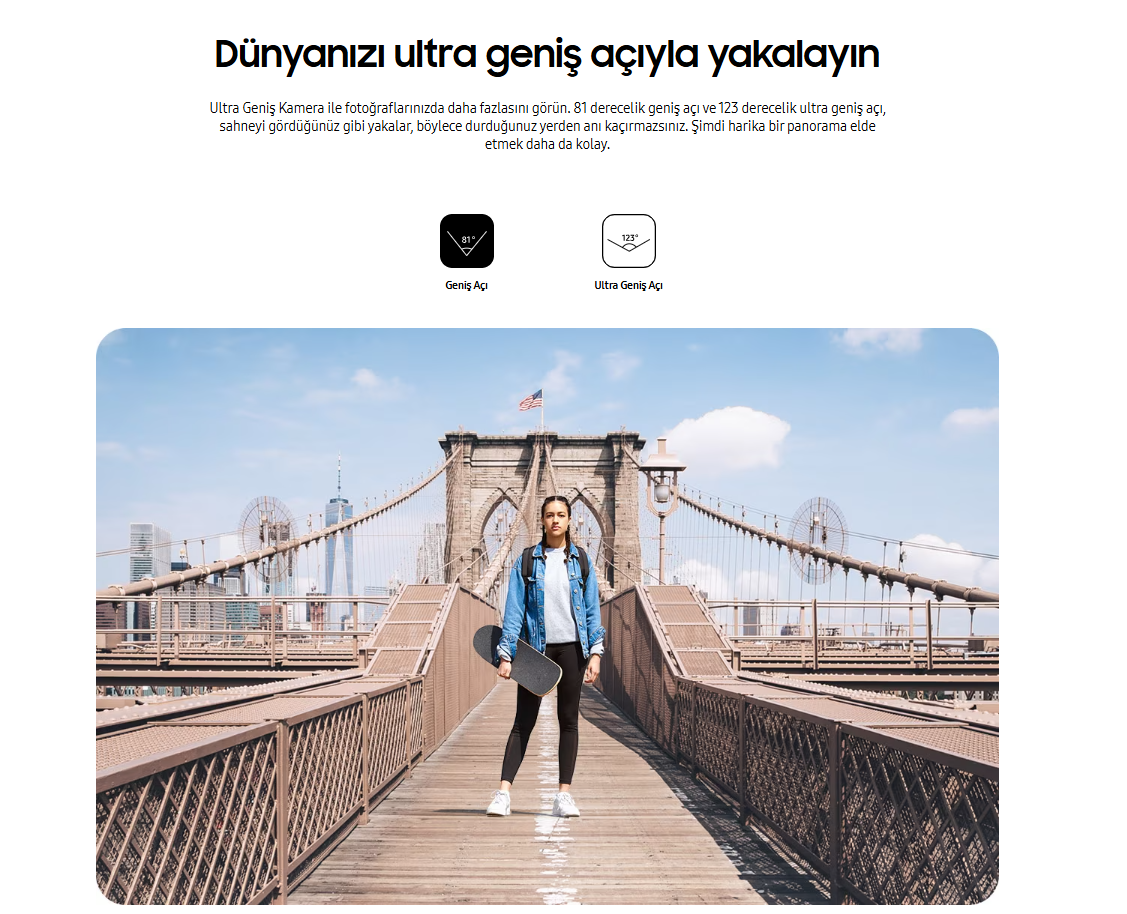 Yenilenmiş Samsung Galaxy M31 kamera